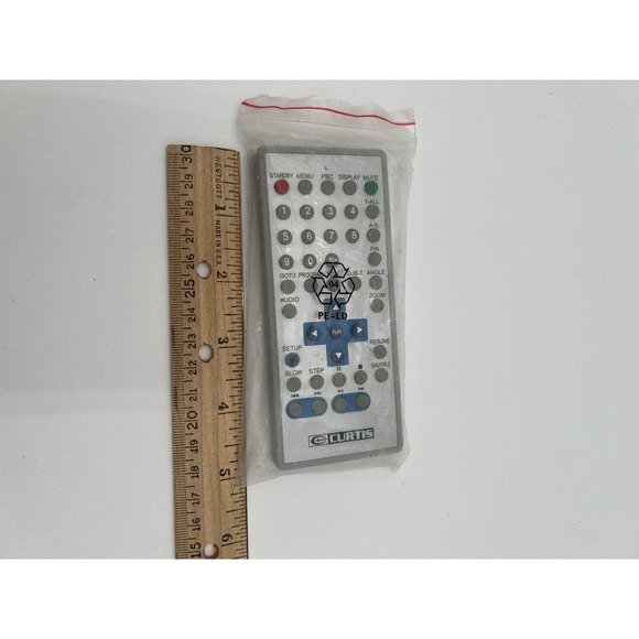 Curtis Remote Control Curtis DVD8007B 7” LCD Portable DVD Player Needs a Battery - Picture 2 of 7